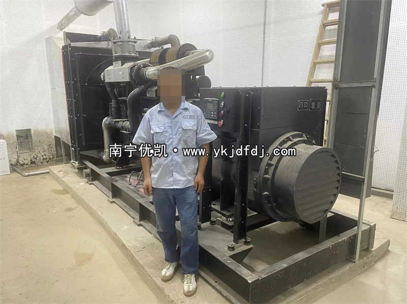 2022年8月23日，800KW上柴发电机组含机房降噪工程江西某单位安装调试完毕