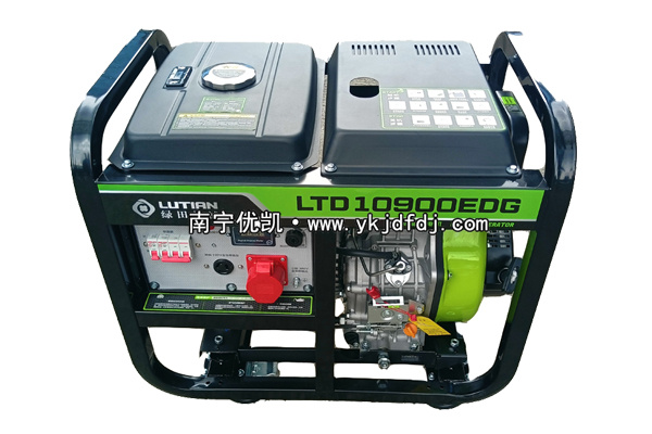 绿田8KW小型开架柴油发电机