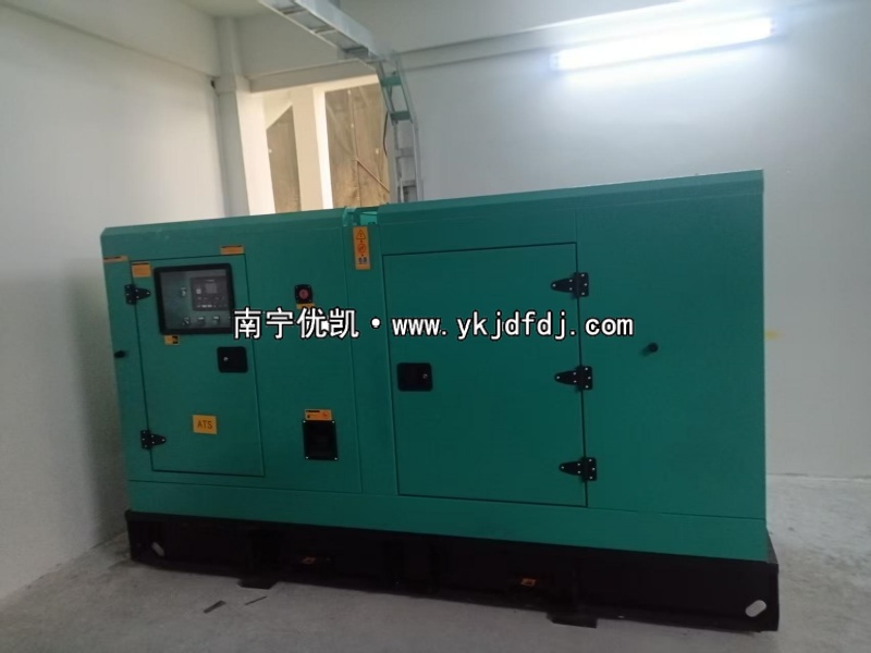 2026年3月20日，百色项目60KW低噪音柴油发电机组到货现场